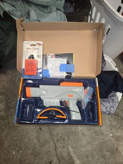 Nurf guns , plastic pellet.
New