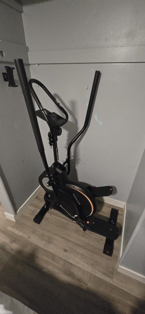 YOSUDA Pro Cardio Climber Stepping Elliptical Machine, 3-in-1 Elliptical Machine Stair Stepper Trainer, Total Body Fitness Cross Trainer with Quiet Ma