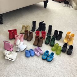American Girl Doll 18in Off Brand Shoes Asking For $30 Firm 