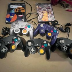 GameCube Controllers And Games 