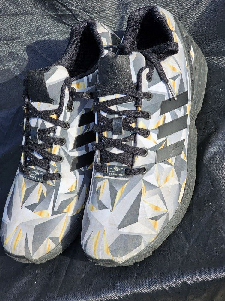 ADIDAS ZX Flux Geometric Print RARE Sneakers Men´s...