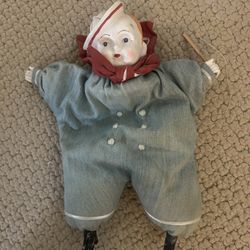 “Midwest” Porcelain Beanbag Doll 