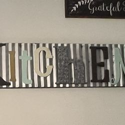 Kitchen sign 