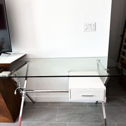 Glass Office Desk