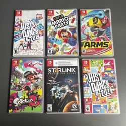 Nintendo Switch Games (Prices On Descripción)