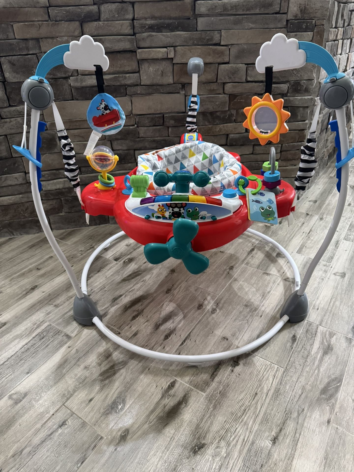 Baby Einstein Ocean Explorers Airplane Adventure 2-in-1 Activity Jumper