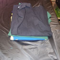 5 Pair Mens Kingsize Shirts 2xl Big