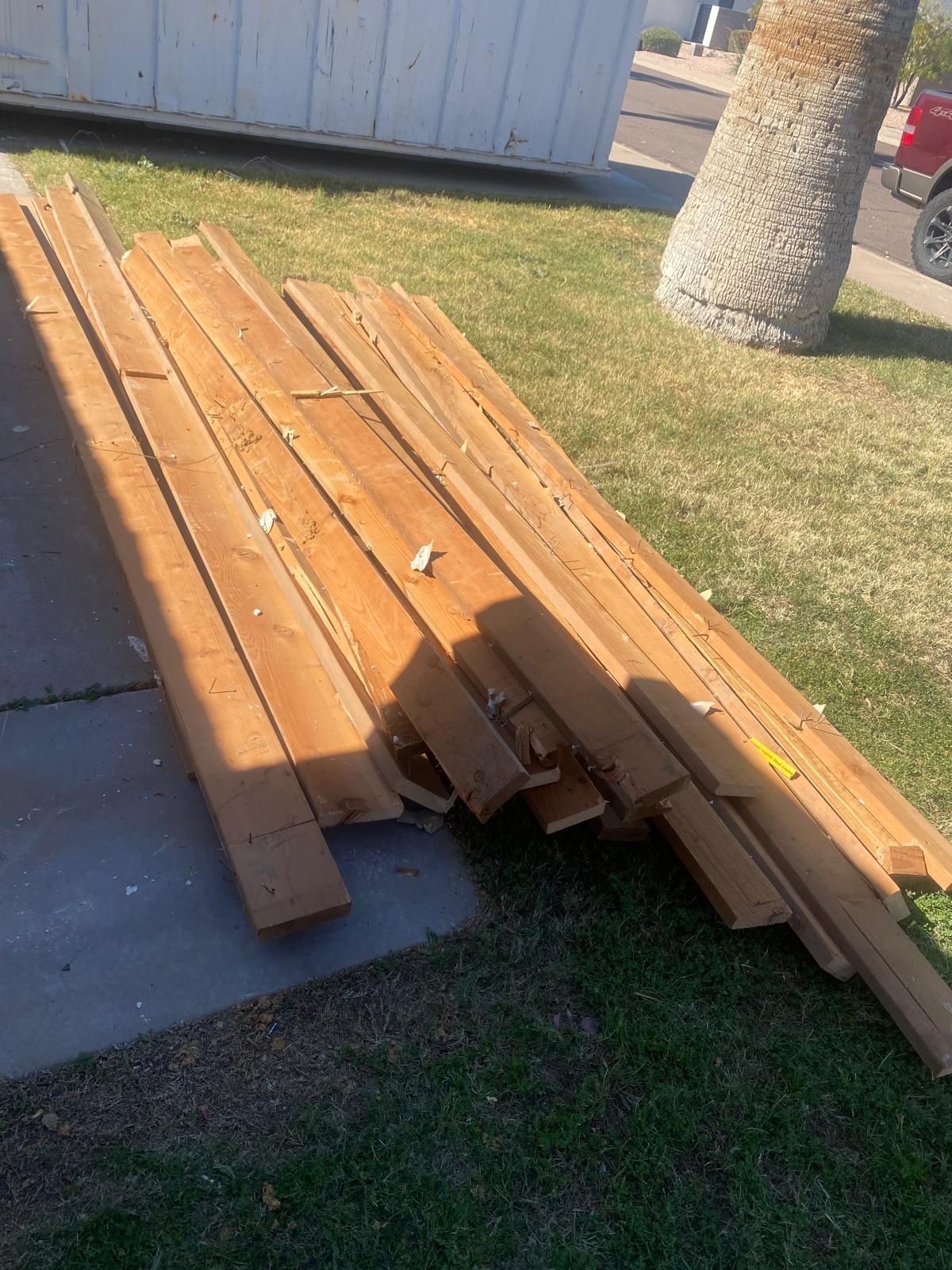 Wood 2x6x12 & 2x8x17