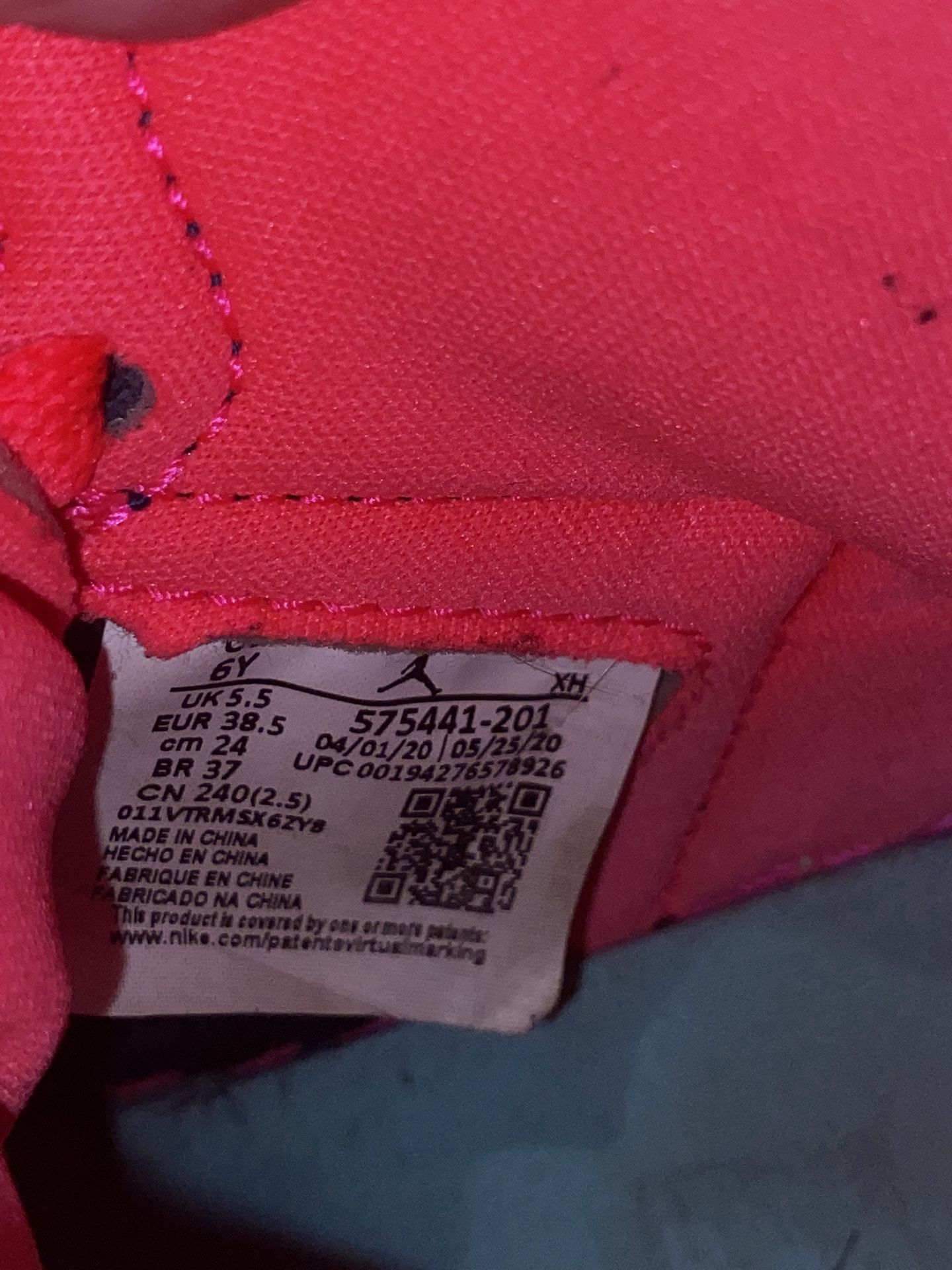 Jordan’s 1 Retro High Og