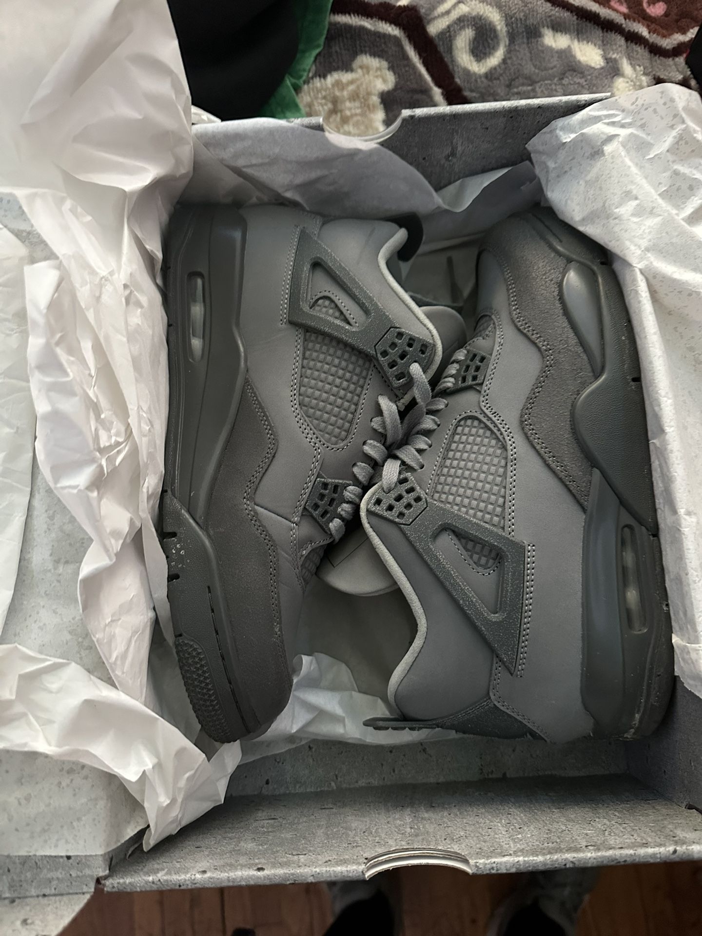 Jordan 4 Wet Cement Paris