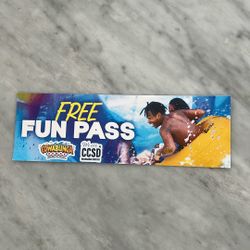 TICKET COWABUNGA 