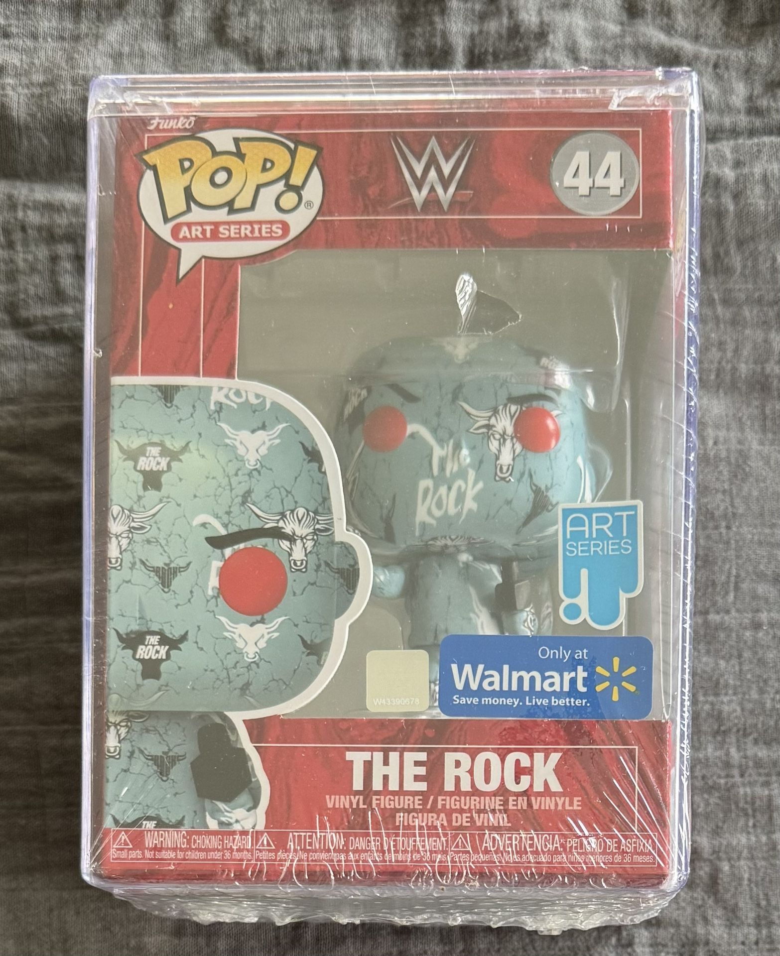 WWE The Rock #44 Art Series Vinyl Figure