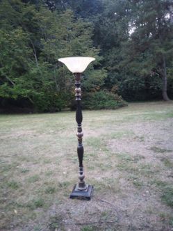 Allen and Roth barada 72-in torchiere  lamp