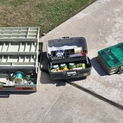 Fishing 🎣 Poles And Takle Boxes 