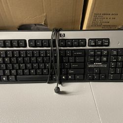 HP KeyBoard USB Wired - Fast Shipping!