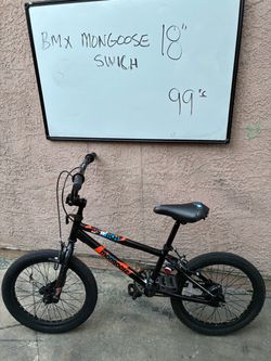 Mongoose Switch 18" BMX Bike