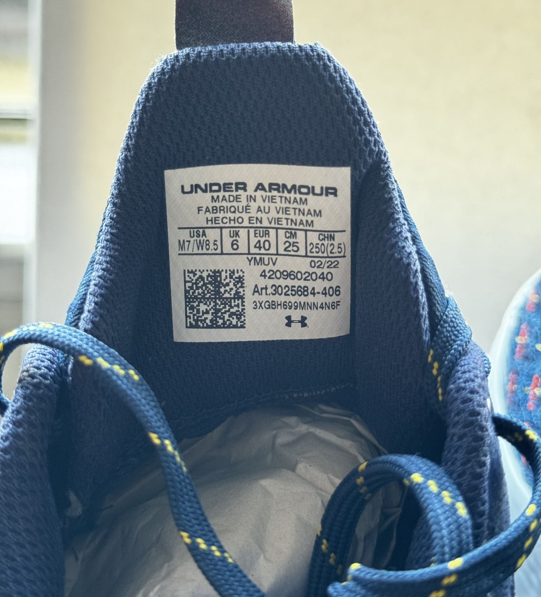 Under Armour Stephen Curry 9 “WE BELIEVE” Men Size 9 Under Armour Stephen Curry 9 Flow We Believe Warriors Size 7 main image 3