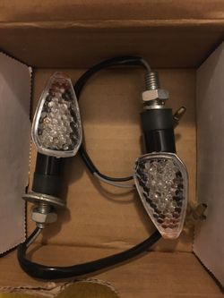 Motorcycle LED turn signals