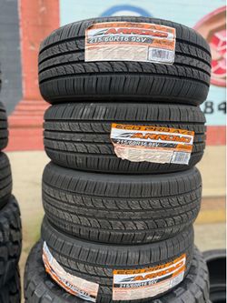 215/60/16 ARROYO ALL SEASON 4 NEW TIRES INSTALLED ✅ INSTALADAS ✅ WE DO ALIGMENT 🔥