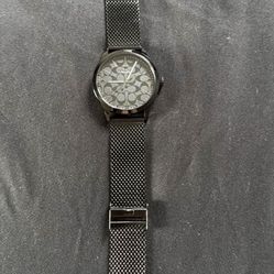 Coach Baxter Swiss Quarts Back Ionized Men’s Watch 