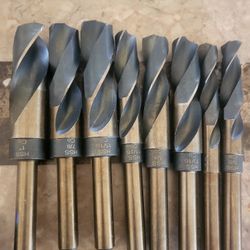 8 PCS HSS Cobalt Silver and Deming Drill Bits Set