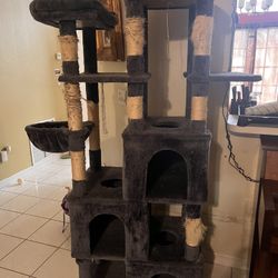 Extra Large Cat Tree for Indoor Cats, 70.1-Inch Tall 