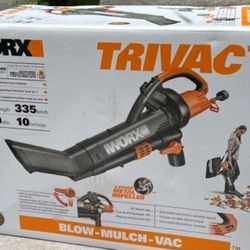 WORK Trivac  Blow - Mulch - Vac