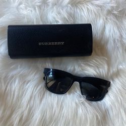 Burberry Black Metal Sunglasses 
