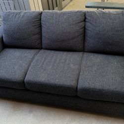 Living Spaces Gray Couch 