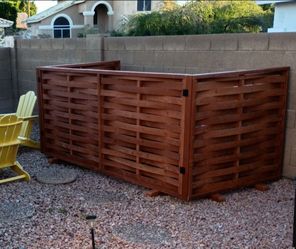 Beautiful unique privacy screens