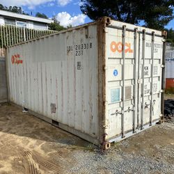 20’ Shipping Container Conex Metal Storage Shed