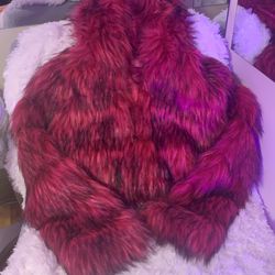 Azalea Wang Faux Fur Cropped Jacket - Pink – Dolls Kill
