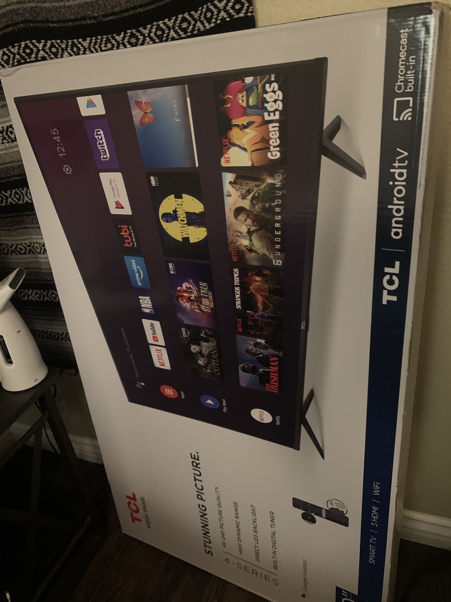 50 Inch TCL 4K Smart TV -New And Unopened