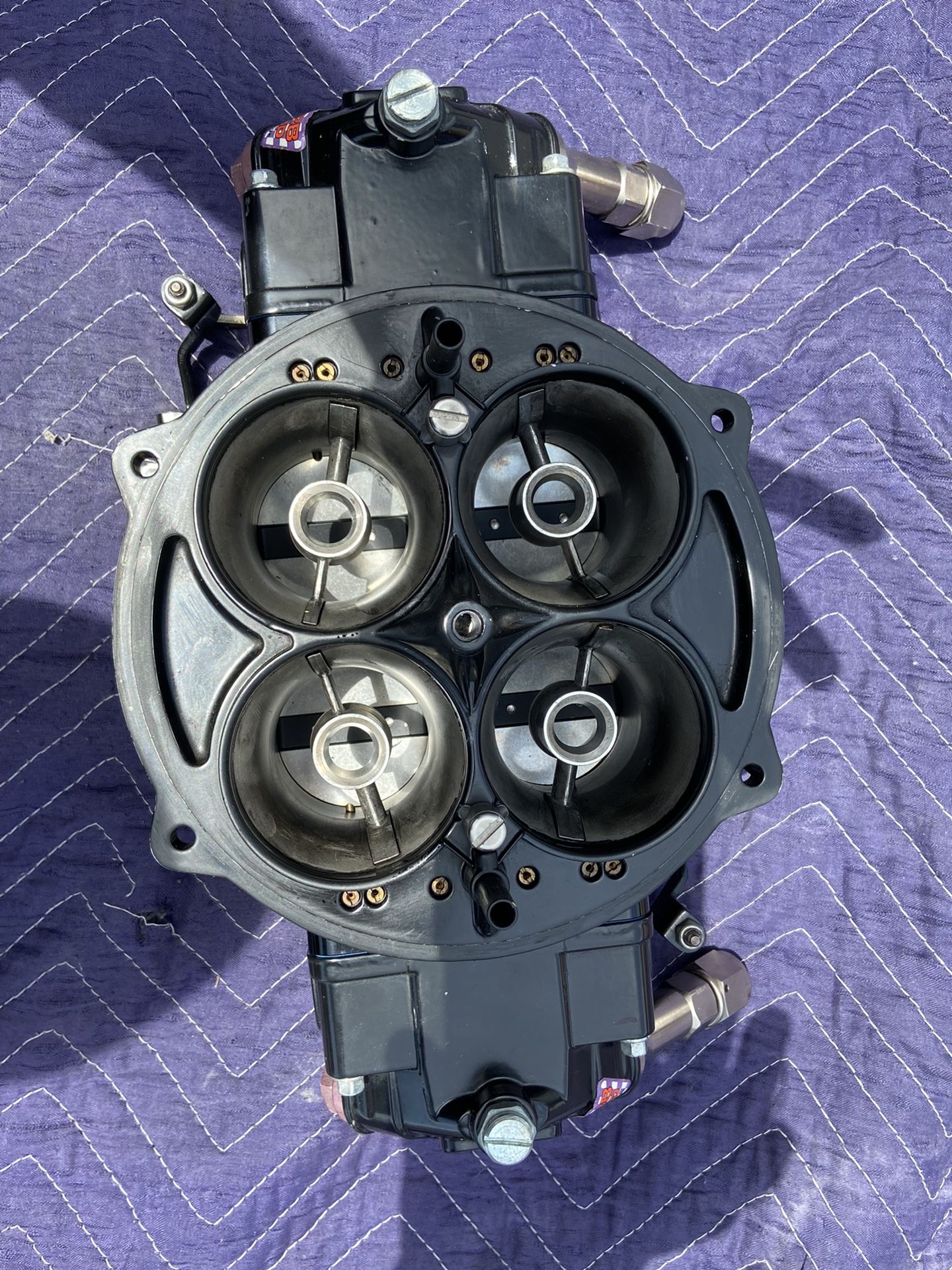 Quick Fuel Technology 1250 Black Diamond Carburetor, Holley Dominator 1250 ,carb, Chevy,Ford,Mopar,racing,horsepower ,bigblock ,bbc, Holley,