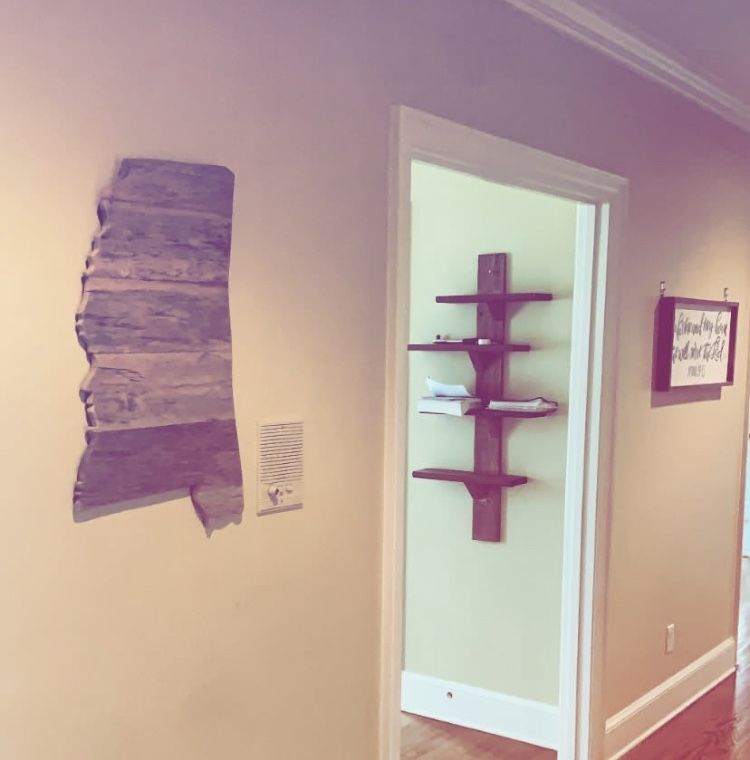 Mississippi Wooden Wall Art