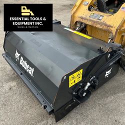 2023 Bobcat SWB60 Sweeper 60'' Bucket Skid Steer Attachment New Brushes!