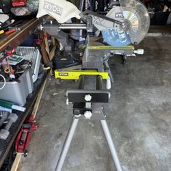 Ryobi Miter 12” Saw With Stand