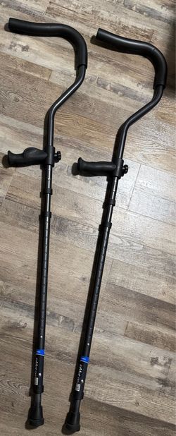 Millennial In Motion Crutch w/ Spring Assisted Shock Absorber & Ergonomic Handle