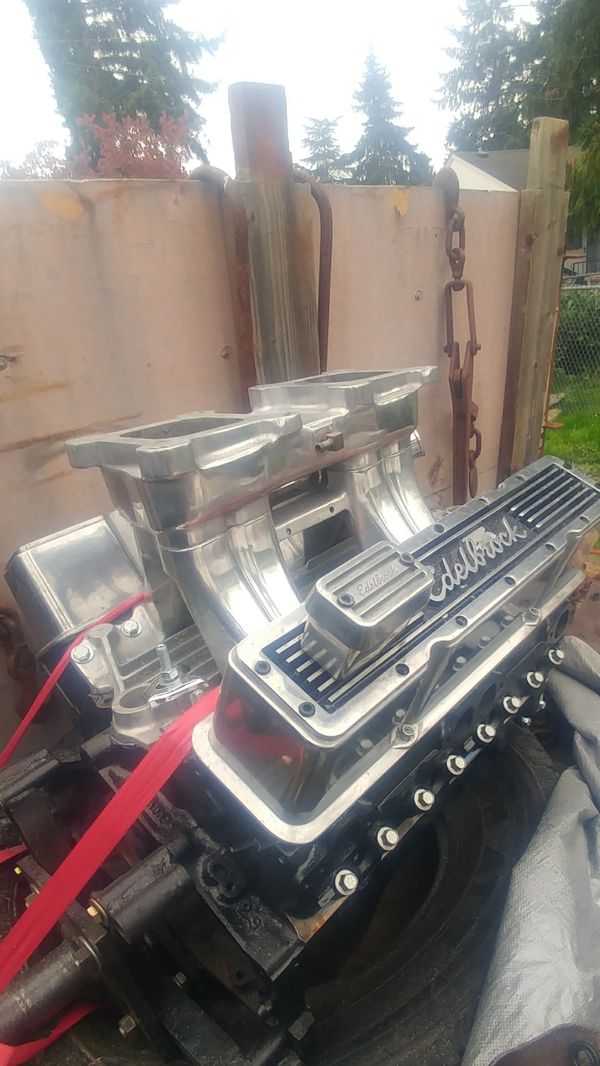 Edelbrock Chevy tunnel ram small block for Sale in WA OfferUp