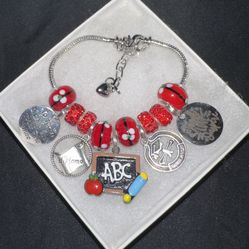 Teacher Graduation Bracelet 