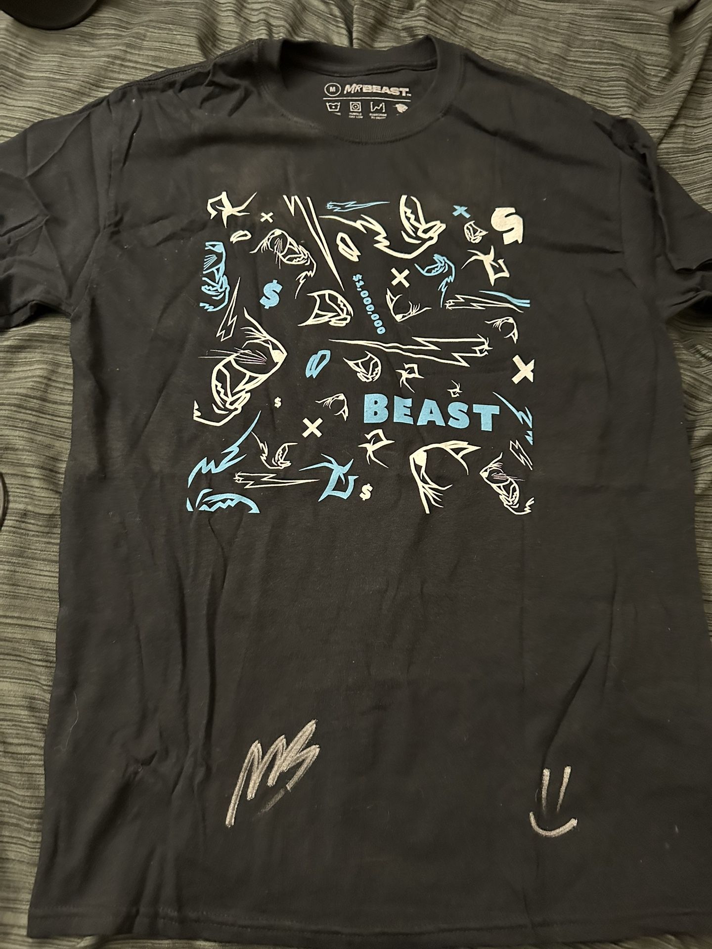 Mr. Beast T-shirt Limited Edition Size M *Read Description*