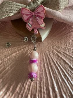 Badge Reels- Simple Or Beaded.  Many Styles. 19135 Zip 