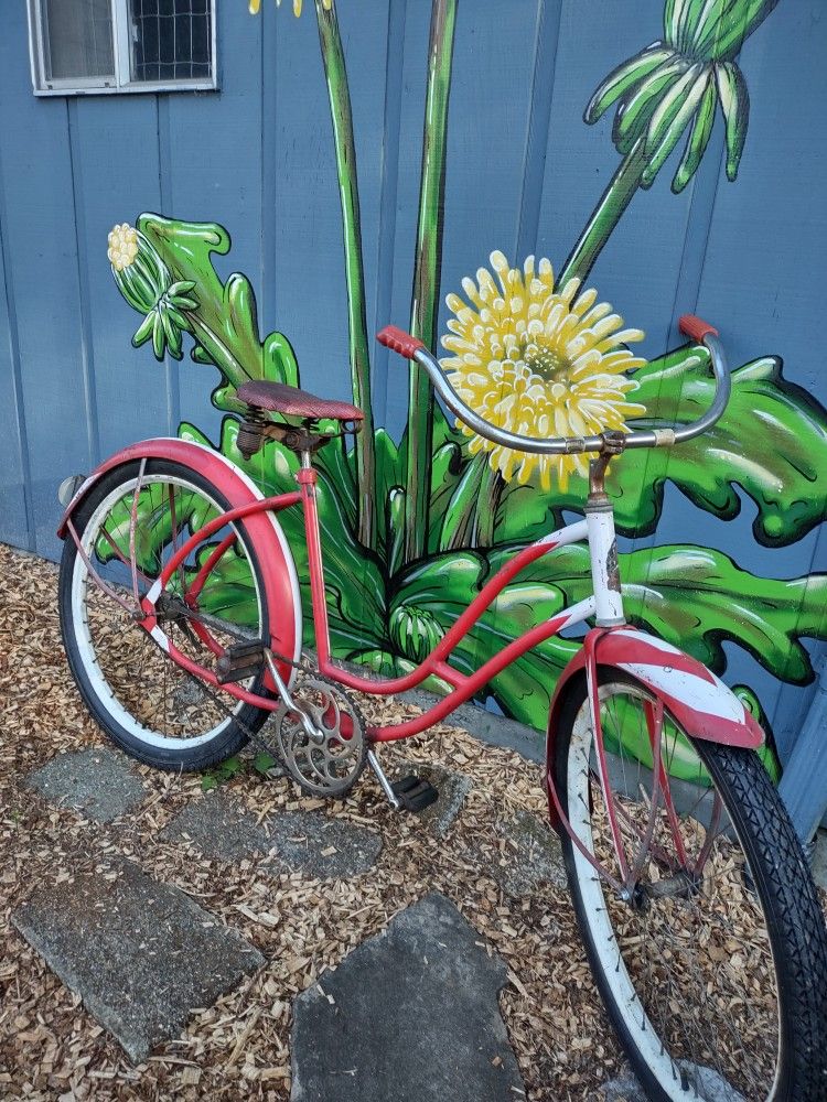 1950s Roadmaster Cruiser Bicycle 26 Inch