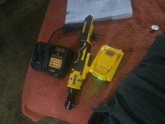 175$ 3/8 electric rachet ,8 hour battery,20v charger for dewalt 20v max systems