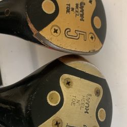 VINTAGE WOOD GOLF CLUBS