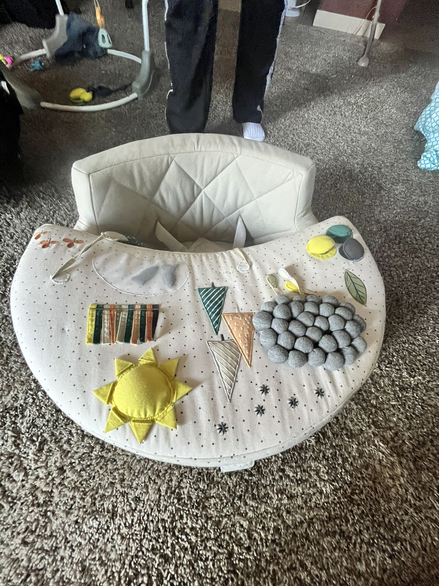 Floral Garden Baby Activity Chair