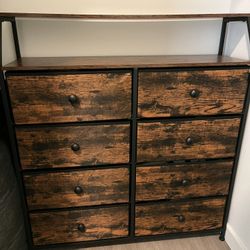Fabric (Wood Outside) Dresser