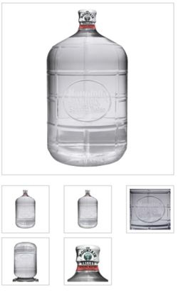 Vintage 5 Gallon Glass 