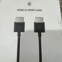 Apple HDMI Cable New 