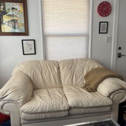 FREE Beige Loveseat Sofa